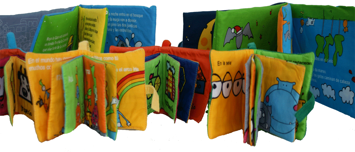 Libros para niños, Libros para bebés, Libros de tela, Cuentos para bebés